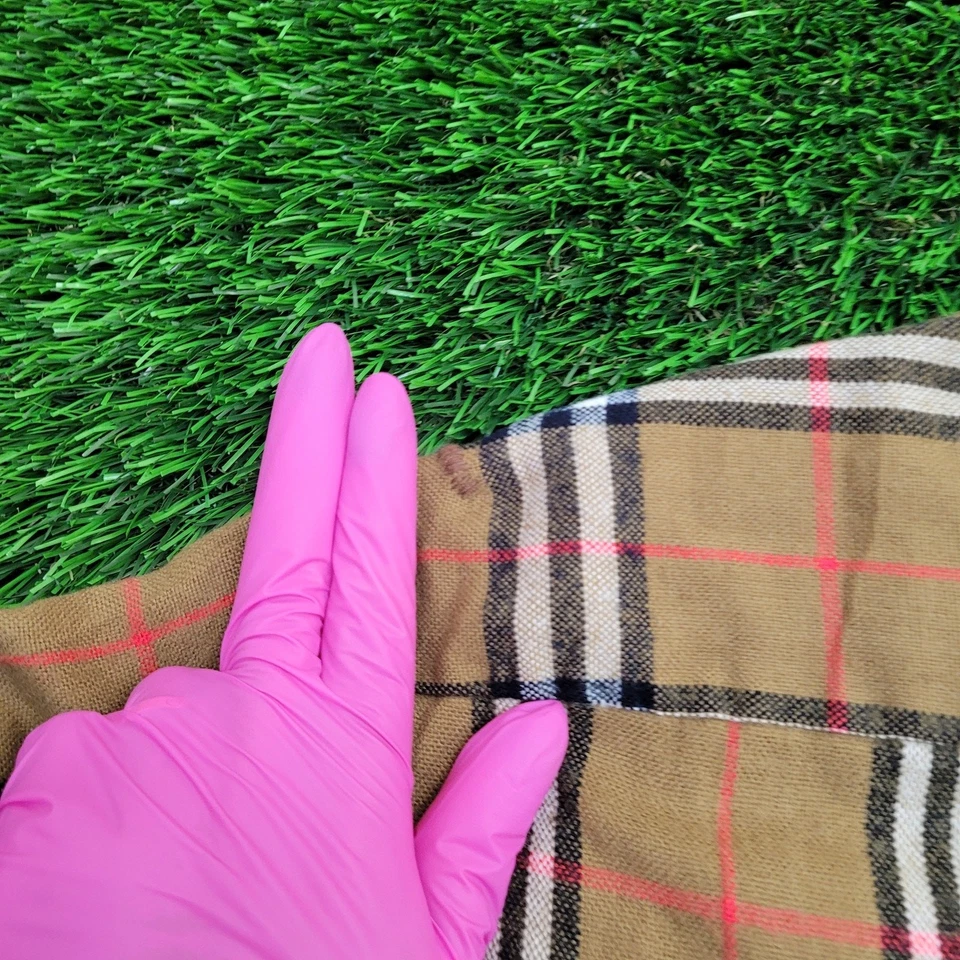 Vintage Madras Plaid Button Shirt XL/XLT 24x31 Shadow - Image 4 of 4