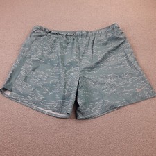 Nike Mens Shorts 2XL Dri?FIT Run Division Challenger 7? Mineral Teal Running XXL