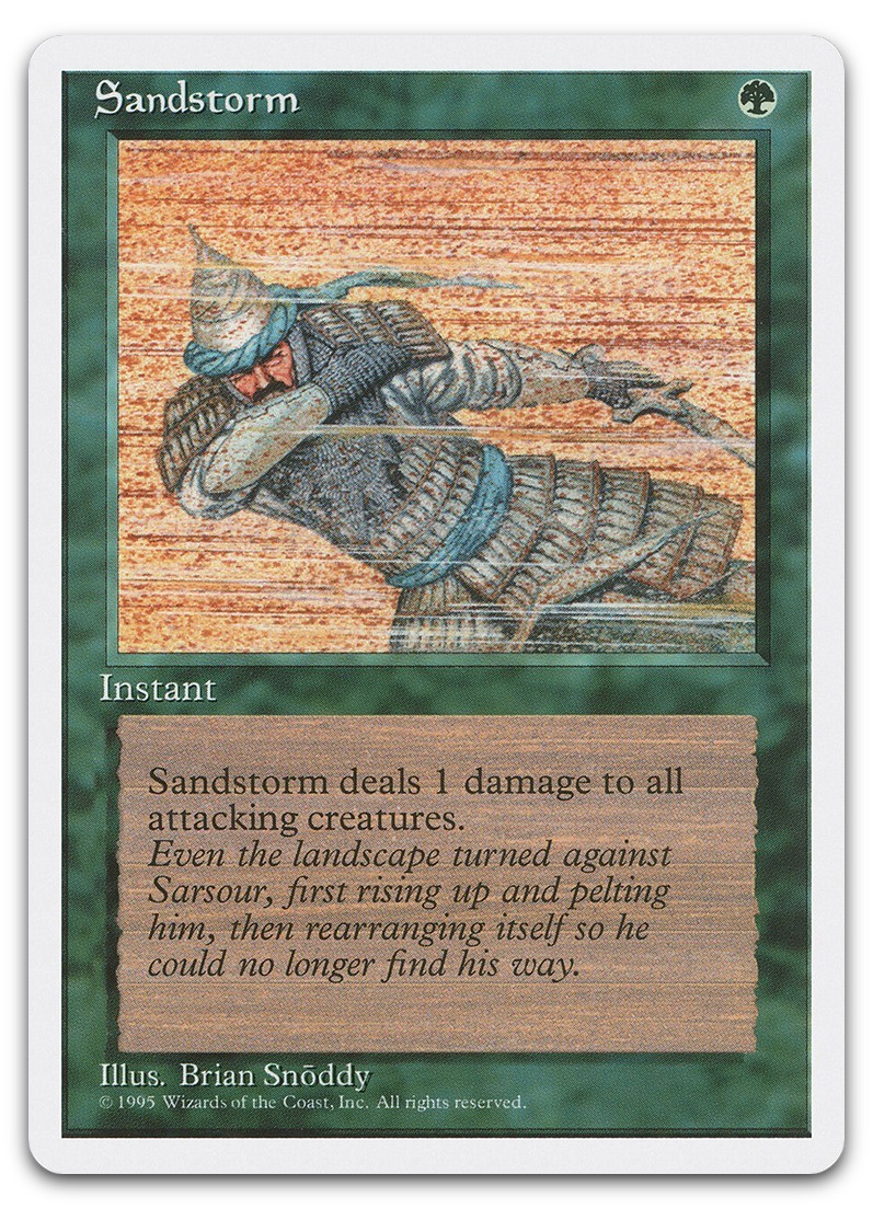 Sandstorm (NM) Fourth Edition 4ED Magic MTG