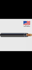 #6 AWG BLACK THHN Copper Wire – Sold by the Foot | 600V Electrical Cable