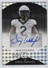 2022 Sage Aspire Hyper Silver Terrel Bernard #ASP-TB Auto 4o1