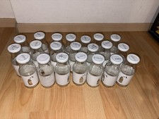 Leere Glasflaschen 240 ml mit Schraubdeckel – ca. 21 Stück – für Saft Und Milch