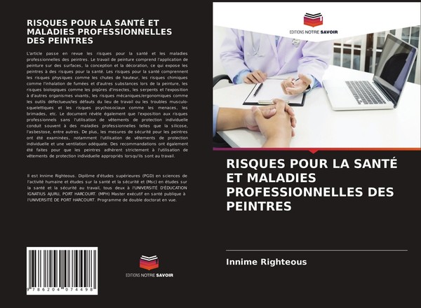Risques Pour La SantÉ Et Maladies Professionnelles Des Peintres Innime Righteous-image