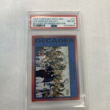 2025 Topps MLS 30th Anniversary #DOH-17 LA Galaxy Decades of Honor RED  /5