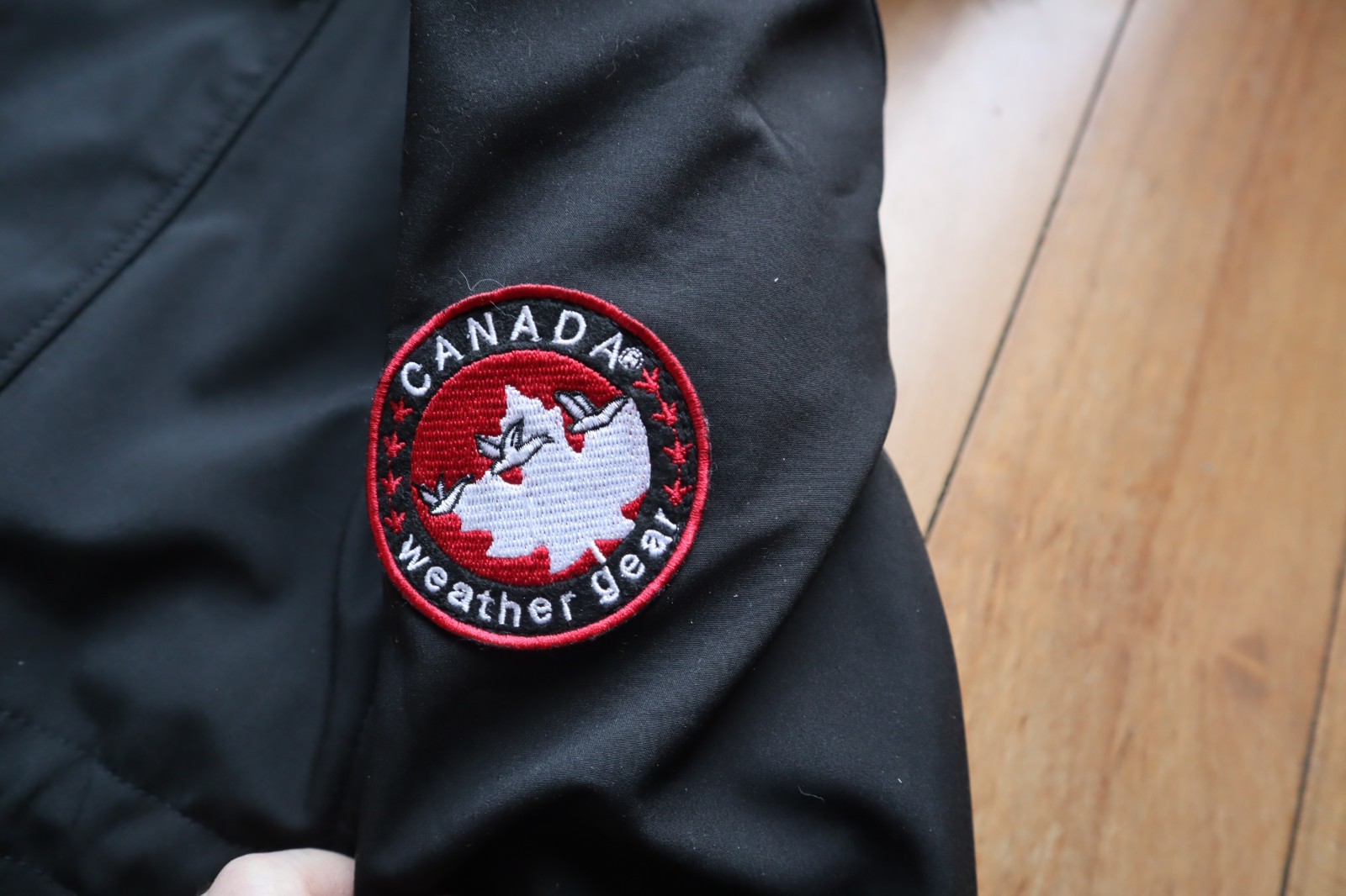 NWT Black CANADA WEATHERGEAR Zip & Snap Fleece Lined Parka w/Hood XL image 6