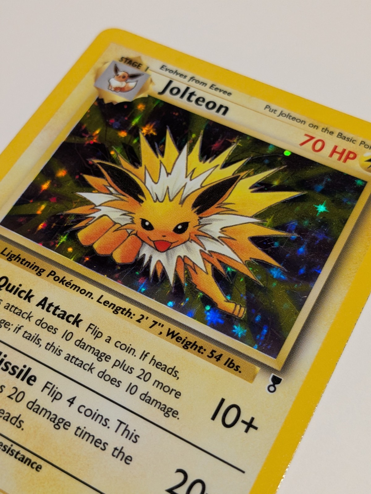 Pokémon TCG Jolteon 14/110 Legendary Collection Holo Rare English 70 HP