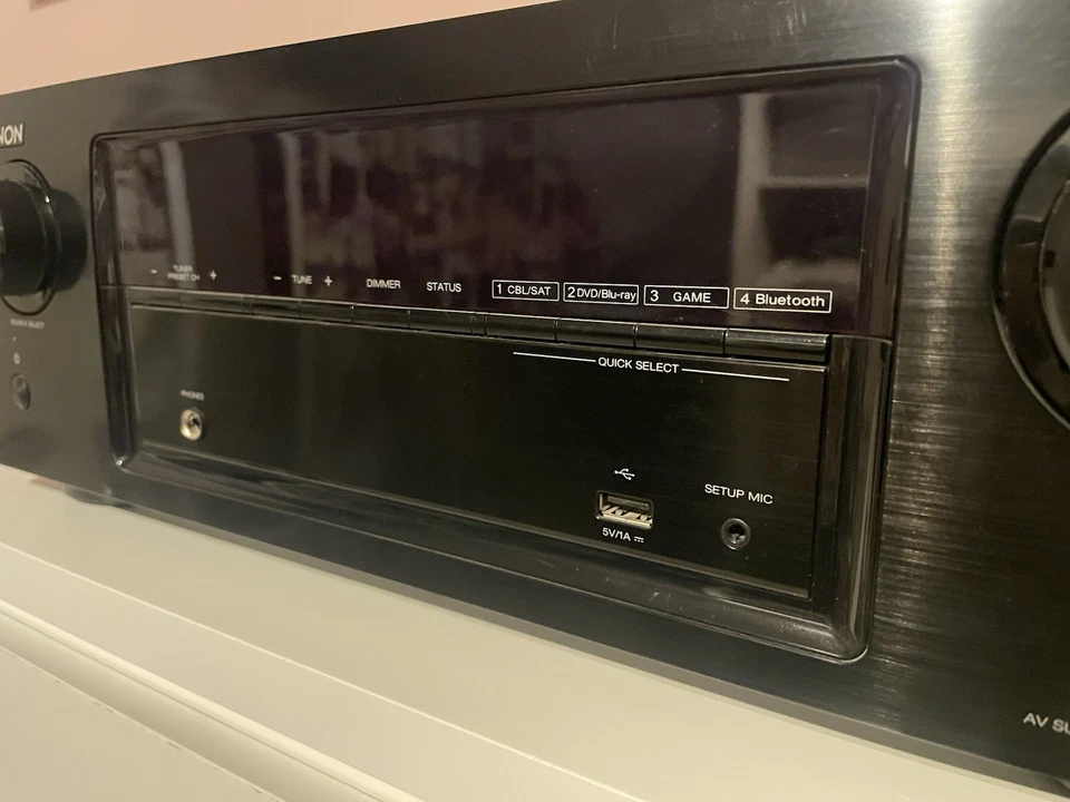 Denon AVR-X540BT 5.2-KANAL-AV-RECEIVER, Bluetooth, Schwarz - Bild 2 von 4