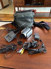 Panasonic SDR-H18 SD Card/30GB Hard Disk Video Camcorder Works