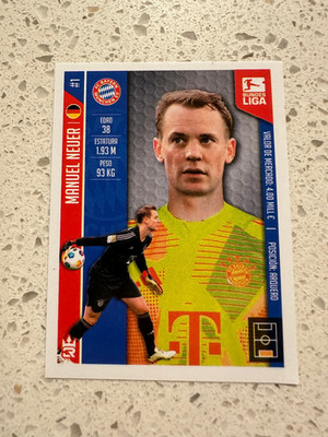 2024-25 3R Los Reyes Del Futbol Mundial Album Manuel Neuer #41 Bayer Munchen