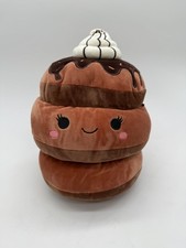 Squishmallows 8  Sheila the Chocolate Pancake Stack Stuffed Animal Plush