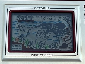 Nintendo Game & Watch Octopus OC-22 - Nintend Misprint Version ! -👽Retro Gift👽