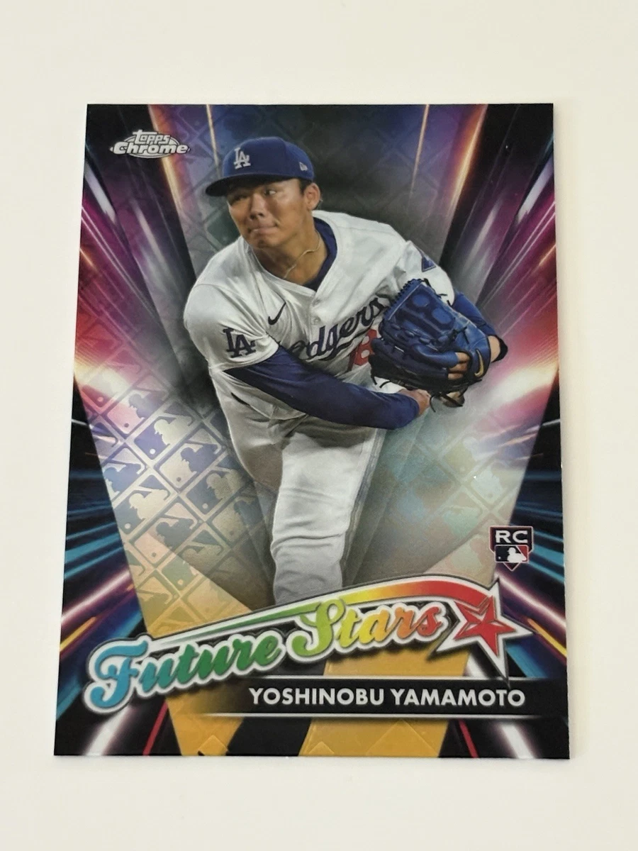 2024 Topps Chrome Logofractor Edition - Yoshinobu Yamamoto #FSLE-8