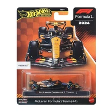 Hot Wheels Premium - 2024 Formula 1 McLaren Formula 1 Team (#4) (BBJBM11)