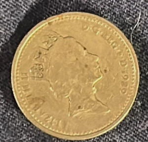 Great Britain 1970 Halfpenny Decimal Coin Queen Elizabeth II Nickel-Brass KM#915