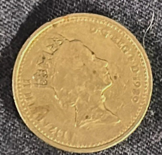 Great Britain 1970 Halfpenny Decimal Coin Queen Elizabeth II Nickel-Brass KM#915