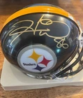 Autographed Signed Hines Ward Pittsburgh Steelers Mini Football Helmet JSA COA