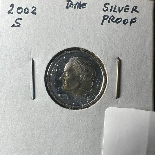 2002-S Silver Proof Roosevelt Dime