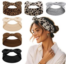 Bow Headbands for Women Non Slip Fall Colors: Trendy Head Bands for Women's H...