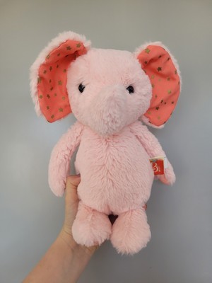 B Softies rosa Elefant 12 Zoll Plüschtier