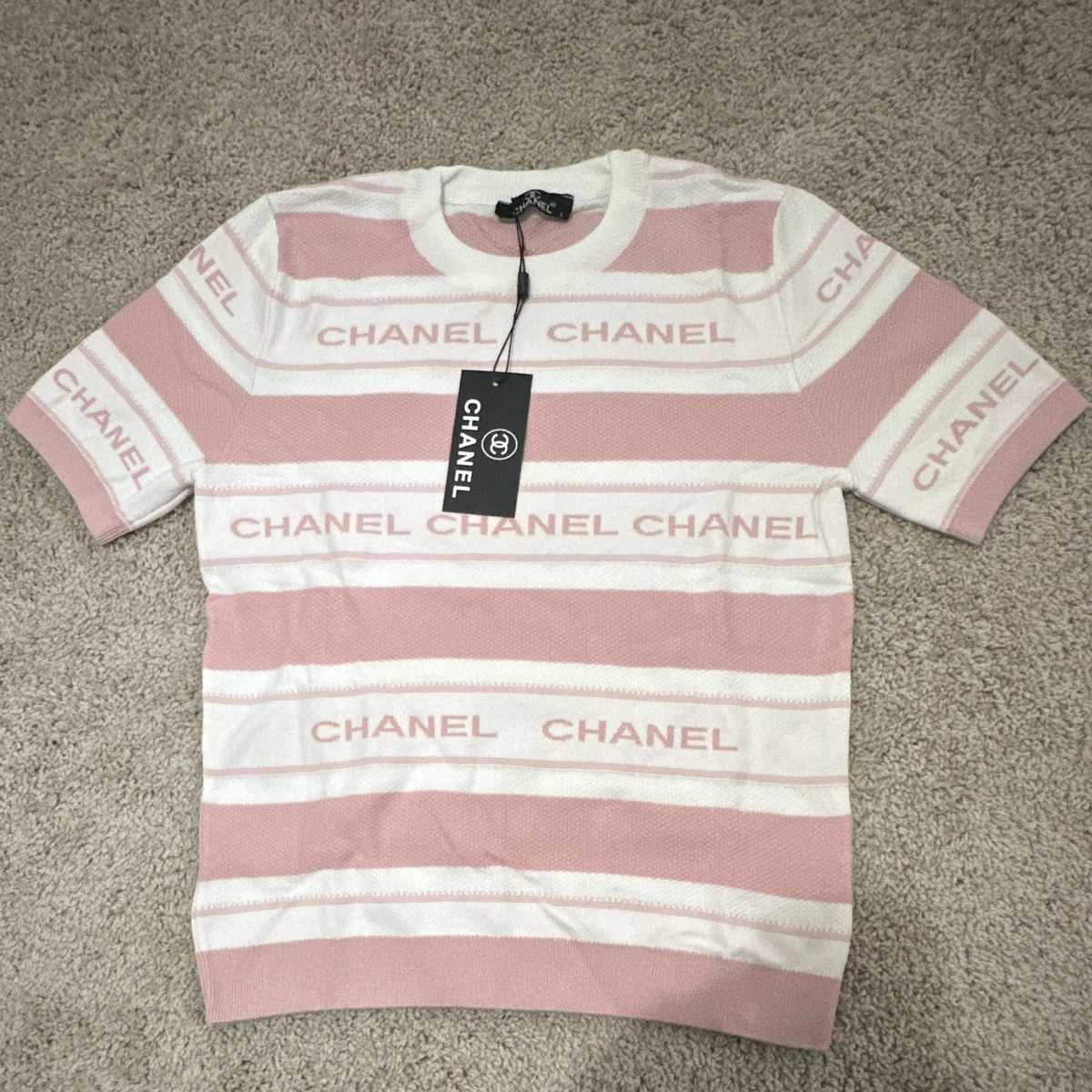 CHANEL Short Sleeve Sweaters for Women for sale | eBay