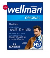 Wellman OriginaL Nutrient for health & Vitality 30 Tablets