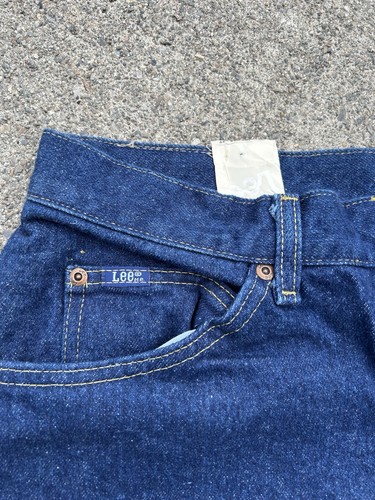 Pantalones de mezclilla Deadstock años 90 LEE 200 Rider para hombre 36x32 vintage calce regular - Imagen 2 de 5