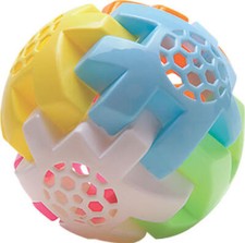 Plastic Bell Ball Rattle Baby Kids Assembling Block Newborn Educational Toys NEW