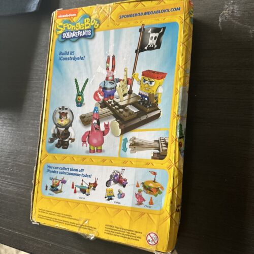 NIB Mega Bloks Spongebob Squarepants Pirate Figure Building Play Set - Picture 3 of 5