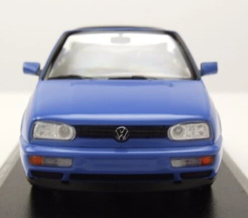 MAXICHAMPS, VOLKSWAGEN Golf III Cabriolet 1997 blu, 1/43, MXC940055530 - Foto 3 di 5