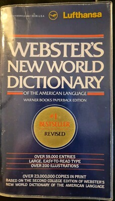 Webster's New World Dictionary OF THE AMERICAN LANGUAGE Taschenbuch neuwertig