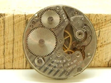 Antique Ingersoll Pocket Watch Movement 16s 7j Grade Reliance Circa 1917-1922