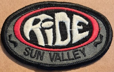 Ride Sun Valley Idaho embroidered Iron on patch
