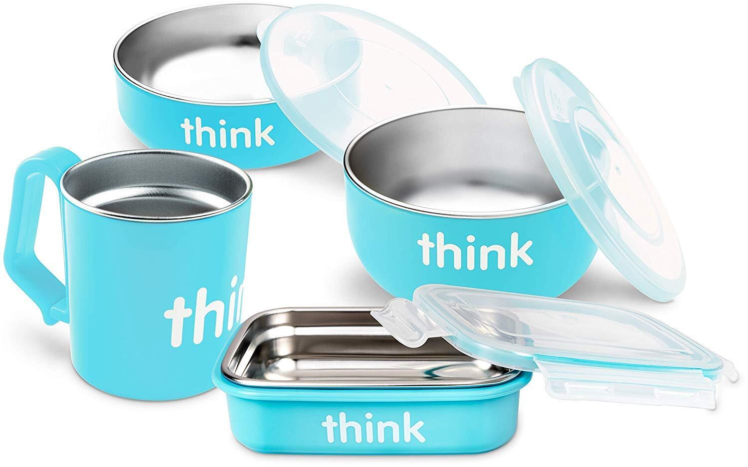 Thinkbaby The Complete BPA Free Feeding Set Light Blue