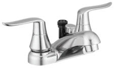 Dura Faucet Elegant RV Lavatory Faucet With Diveter - Brushed Satin Nickel