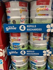 QTY: 6 x 4PK , DIAPER GENIE ELITE REFILLS, Made in Canada