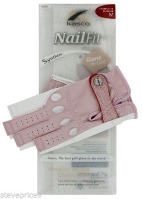 KASCO DAMEN NAIL FIT GOLFHANDSCHUH. ALLE GRÖSSEN UND FARBEN. LINKSHÄNDERGOLFER.