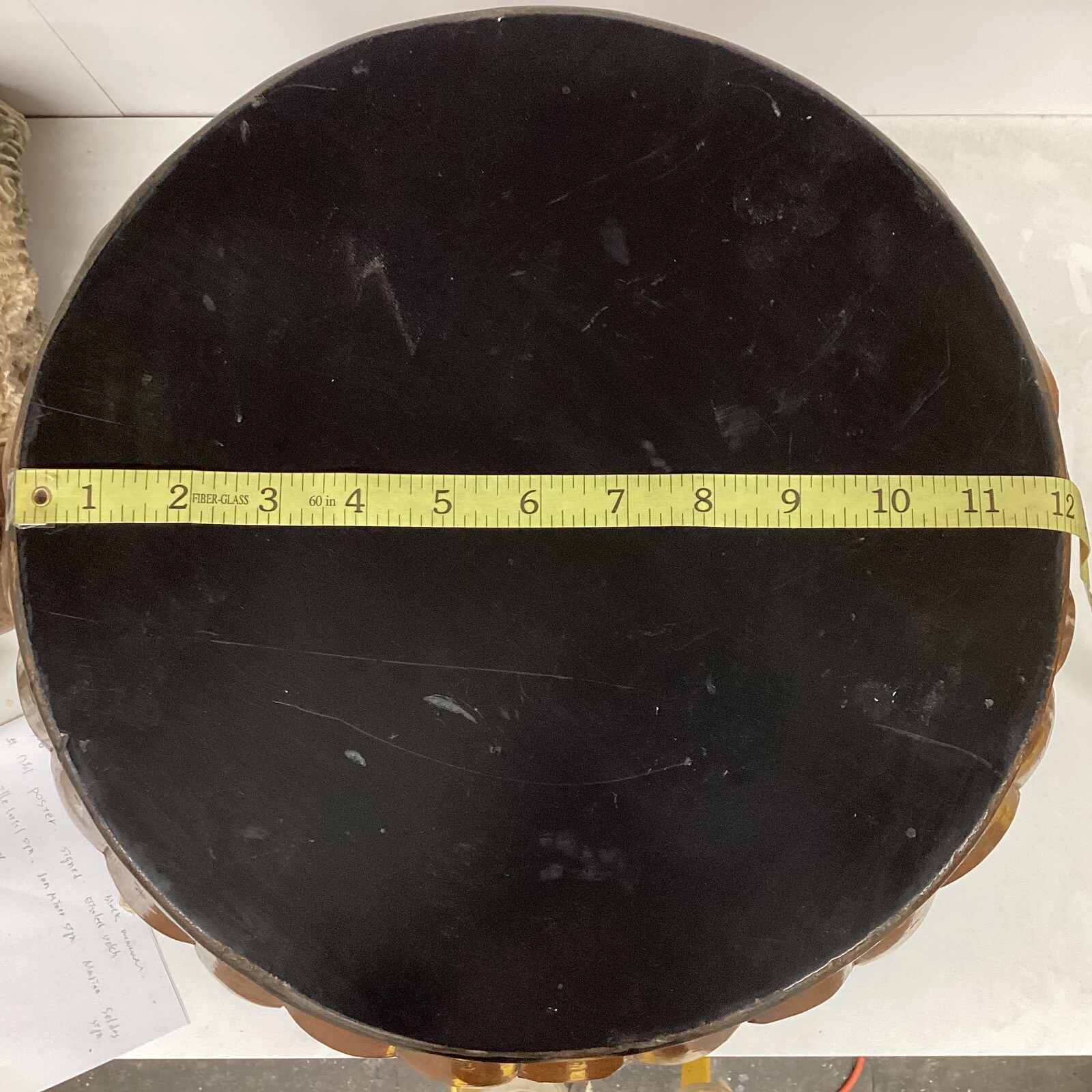 Antique Chinese Rare Bamboo Barrel Stool Tall 18 1/2 in 中国 复古 竹节 板凳