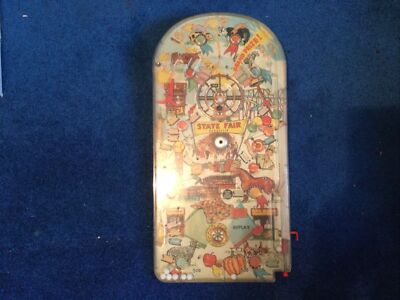 Vintage 1950's State Fair Bagatelle Pinball Machine | eBay
