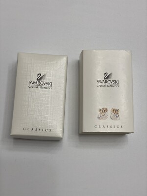 Swarovski Crystal Memories Classics Baby Shoes with Box | eBay