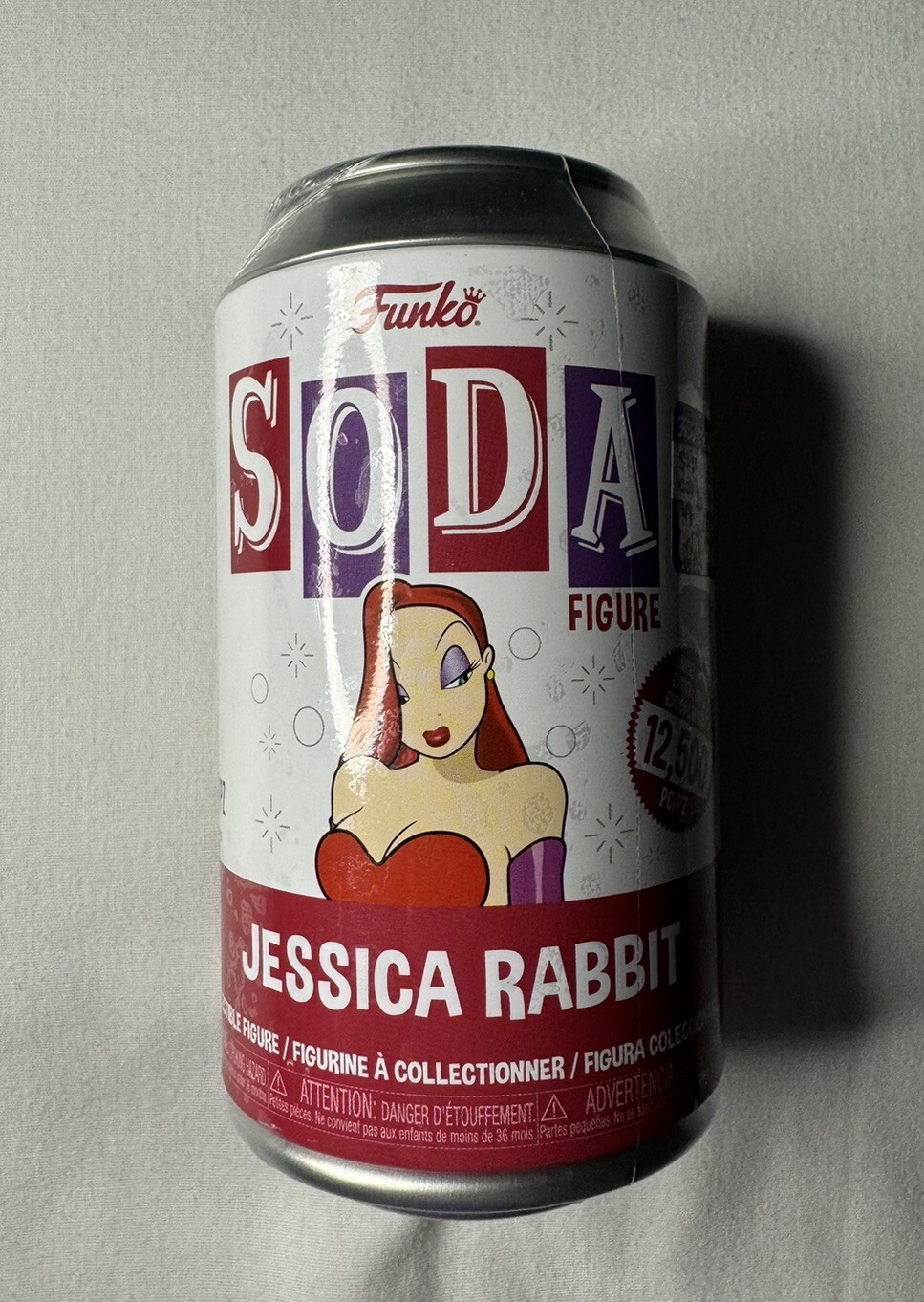 Funko Soda Jessica Rabbit 2023 Summer Con Exclusive LE 12500 Sealed