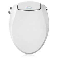 Brondell - ELONGATED Ecoseat Non Electric Warm Water Bidet Seat Open Box