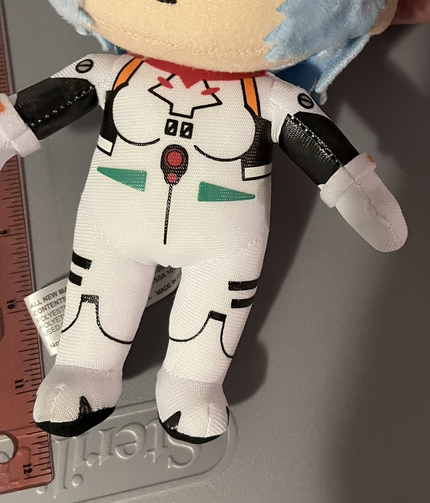SAMPLE Neon Genesis Evangelion Rei Ayanami Plush Doll Great Eastern ...