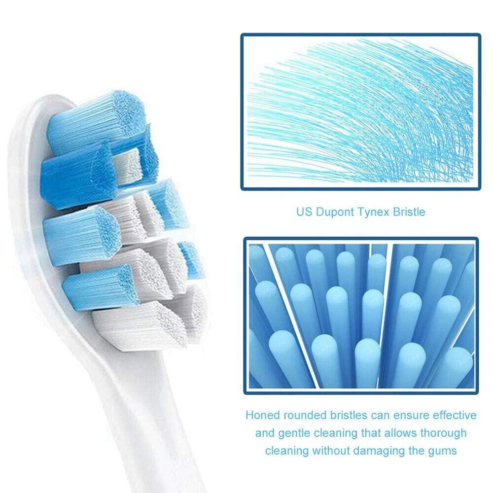 4 Handles Sonicare Replacement Toothbrush Heads Brush G2 Gum Care
