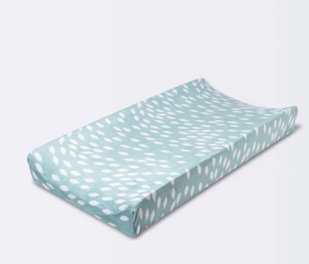 Cubierta de almohadilla cambiadora Cloud Island Aqua Blue Fish bebé lavable a máquina NUEVO Foto 3 de 3