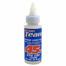 TEAM ASSOCIATED 45 WEIGHT SILICONE SHOCK OIL FLUID 45WT traxxas rc10 losi