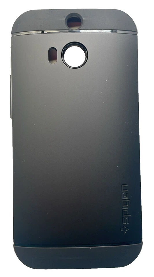 Funda Spigen Slim Armor para HTC One M8 - Negra lisa Foto 3 de 4