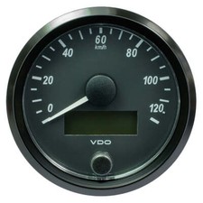 VDO SingleViu 80mm 3-1/8" Speedometer - 160 MPH A2C3832930030 