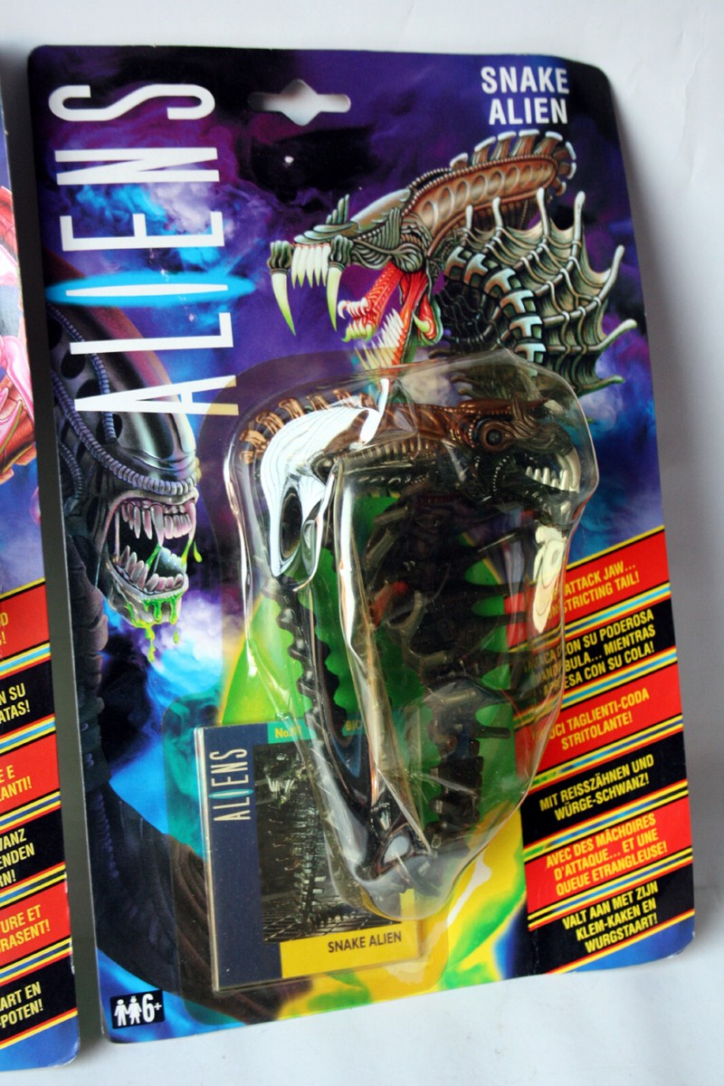 4X VINTAGE 1992 ALIENS QUEEN FACE HUGGER SNAKE BULL SCORPION