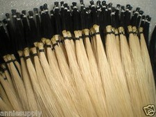 32 Hanks Violin Bow hair with 16 hank white  16 black horse tail hair 6G 32"