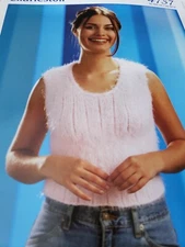 Stylecraft Knitting Pattern 4757 Charleston Sweaters 30-42 Top